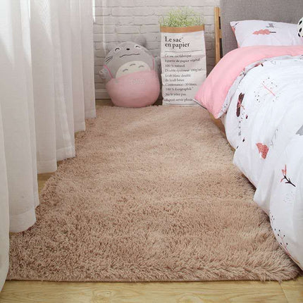 Silk Wool Carpet Bedroom Cute Room Bedside - Wnkrs