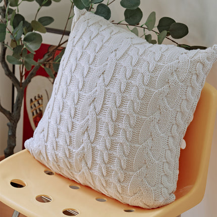 Housse de coussin en acrylique au design scandinave