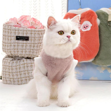 Gilet polaire doux pour chats et petits chiens