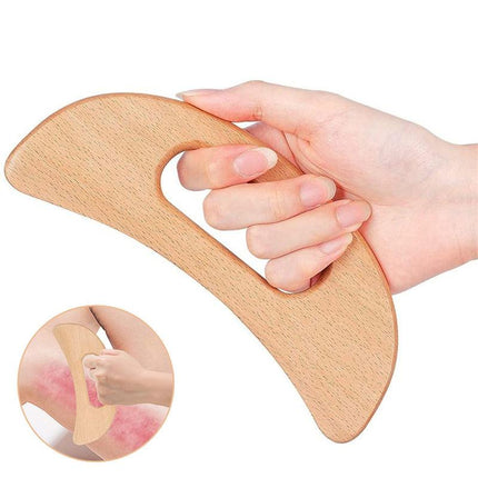 Herramienta Gua Sha para masaje con terapia de madera