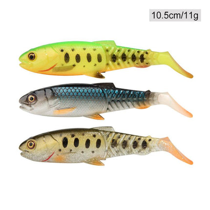 Juego de señuelos blandos Ultimate Predator Swimbait