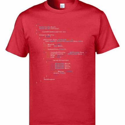 Colored Code Themed T-Shirt - Wnkrs