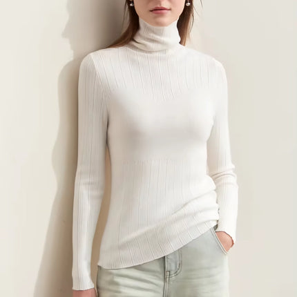 Pull col roulé élégant pour l'automne