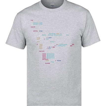 Colored Code Themed T-Shirt - Wnkrs