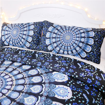 Blue Peacock Bedding - Wnkrs