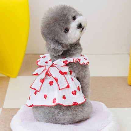 Robe d'été mignonne pour chien