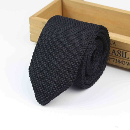 Men's Knitted Polyester Tie - Wnkrs