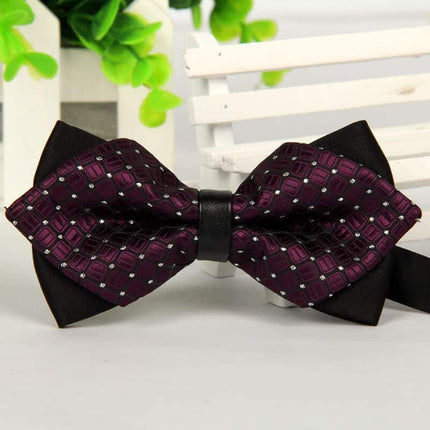 Elegant Pointed Bow Tie - Wnkrs