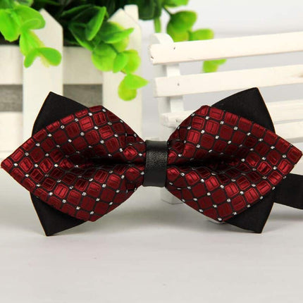 Elegant Pointed Bow Tie - Wnkrs