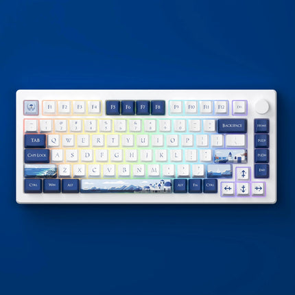 Teclado mecánico para juegos con retroiluminación RGB: inalámbrico y multimodo