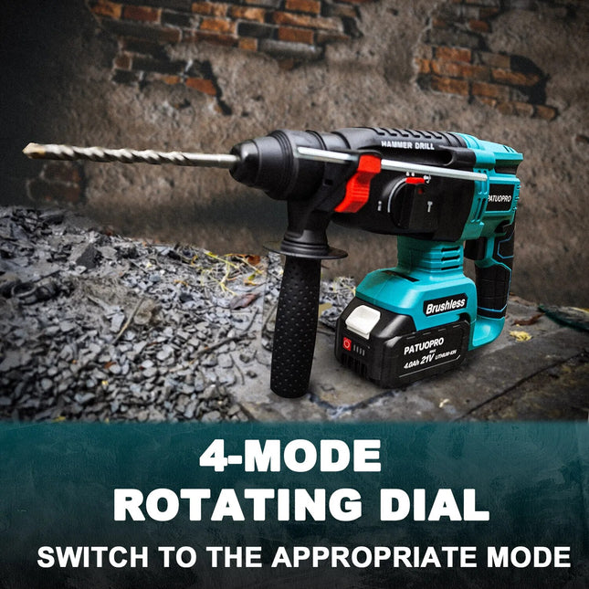 Perceuse à percussion rotative sans fil SDS Plus 18 V