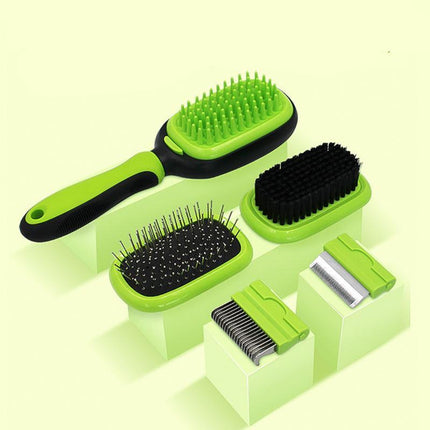 Ensemble de brosses de toilettage pour animaux de compagnie 5 en 1