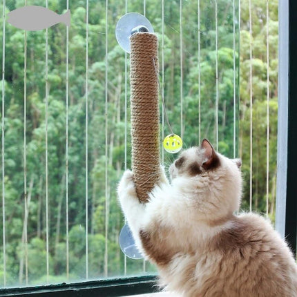 Deluxe Window-Mount Cat Scratcher - Wnkrs