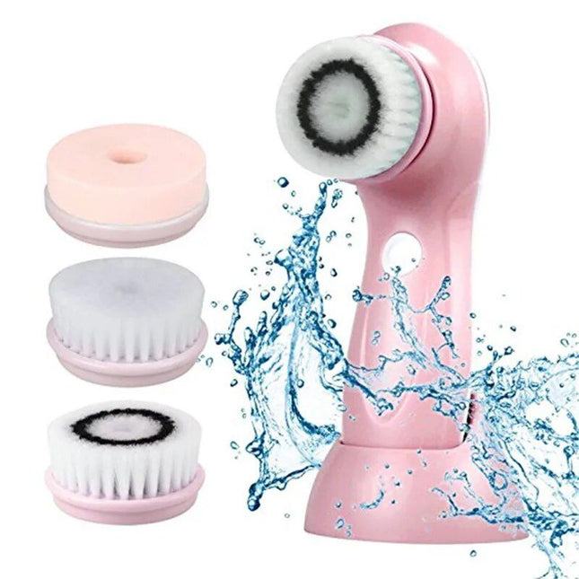 5-in-1 Electric Facial Cleansing & Massage Tool: Deep Pore Cleaning and Rejuvenation - Wnkrs