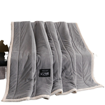 Thick Warm Winter Bed Blankets Wool Blanket Bedspread - Wnkrs