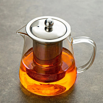 Tetera de vidrio de alta calidad para té chino Kungfu