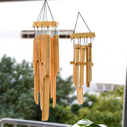 Bamboo wind chimes ornaments - Wnkrs