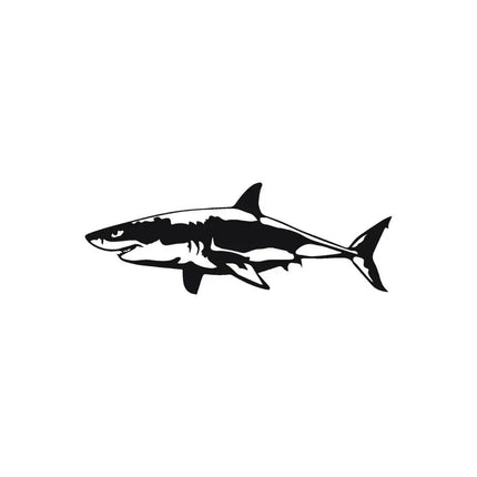 Customizable Great White Shark Vinyl Car Decal - Wnkrs