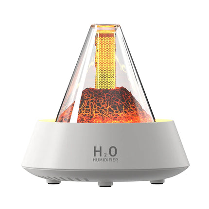 USB Ultrasonic Aroma Diffuser with Colorful LED Light - Mini Humidifier