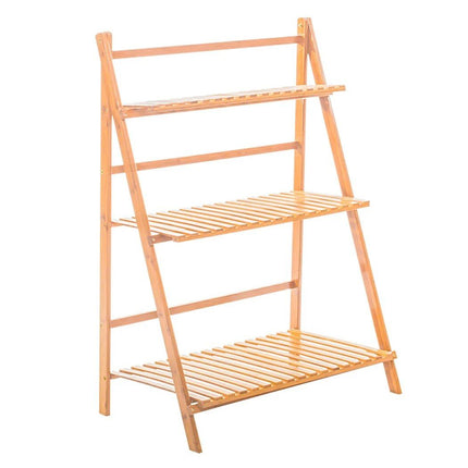 3-Tier Bamboo Plant Stand - Wnkrs