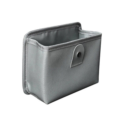 Luxury Leather Car Trash Bag with Organizer - Wnkrs