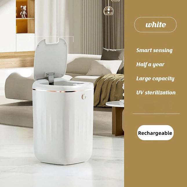 20L/22L Automatic Smart Trash Can with Sensor – Large, Waterproof, Silent