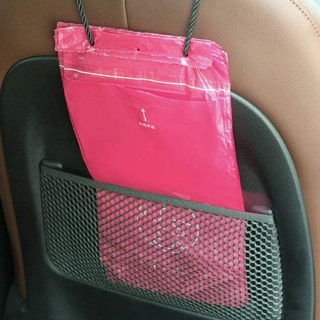 Multi-Use Disposable Auto Trash Bags - 50pcs Adhesive Car Garbage Bin Organizers - Wnkrs