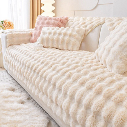 Plush Sofa Cover