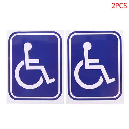 Weatherproof Disability Mobility Parking Decals for Vehicles - Wnkrs