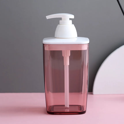 Dispensador de espuma transparente con bomba