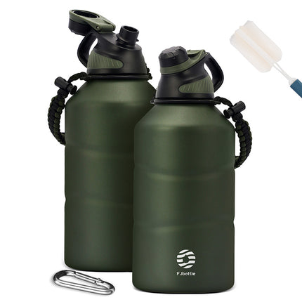 Bouteille thermos en acier inoxydable de grande capacité de 1,9 L