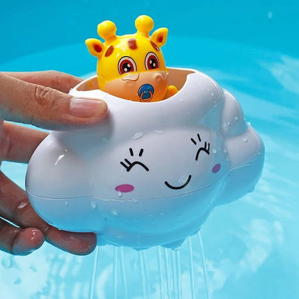 Charmant jouet de bain en forme de nuage pour les tout-petits