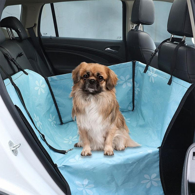 Funda impermeable para asiento de coche para perros y hamaca plegable para mascotas: perfecta para viajar