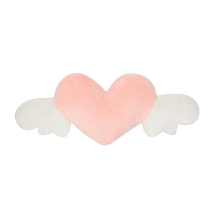 Heart-Shaped Plush Car Headrest & Lumbar Support Cushion - Wnkrs