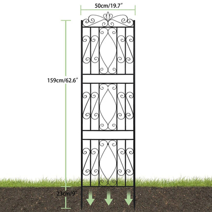 Elegant 2PCS Metal Garden Trellis - Wnkrs