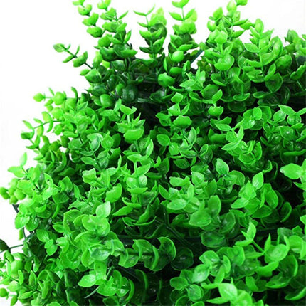 12pcs Artificial Mat Panel Wall Hedge Decor - Wnkrs