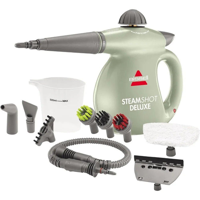 Multi-Purpose Steam Cleaner - 1000W Handheld Steamer with 10 Accessories for Home Sanitization - Wnkrs