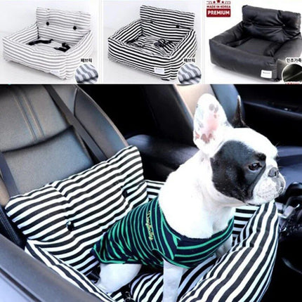 Luxury Pet Car Seat Pad with Safety Belt - Wnkrs