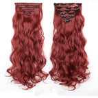 Red Wavy / 24inches