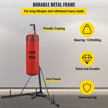 Adjustable Height Punching Bag Stand - Wnkrs