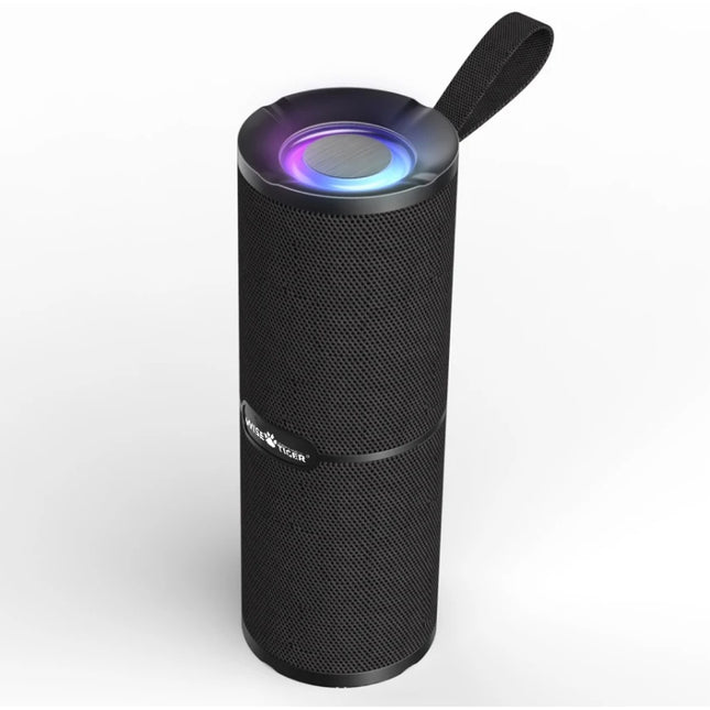 Portable Bluetooth FM Radio Speaker with RGB Light and Subwoofer