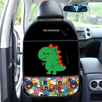 Protective Car Seat Back Cover for Kids - Cartoon Design - Wnkrs