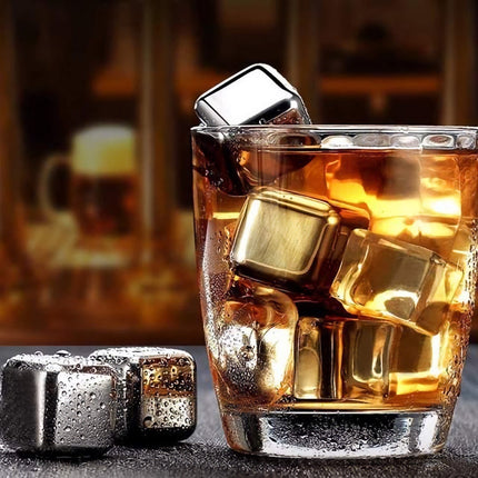 Reusable Stainless Steel Ice Cubes