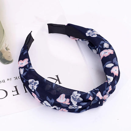 Elegant Wide-Side Fabric Hair Hoop Headband