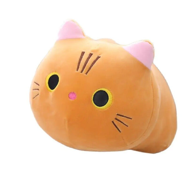 Peluche chat noir douce et câline de 25 cm