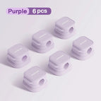 6 Pcs Purple