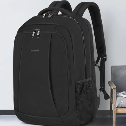 Sac à dos pour ordinateur portable 17 pouces avec chargement USB, sac de voyage antivol extensible pour hommes