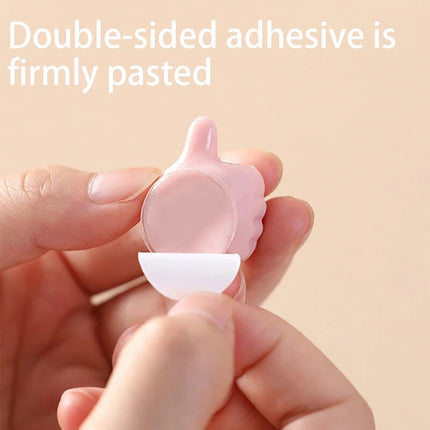 Hand-shaped Rubber Holder - Multi-Functional Self-Adhesive Mini Hooks