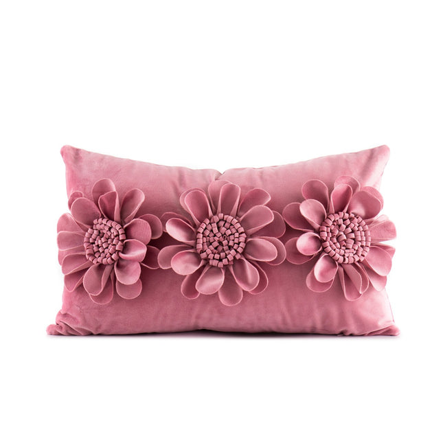 Nordic Beauty Light Luxury Ins Style Flower Pillowcase
