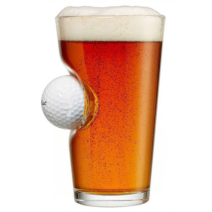 Stuck In Glass Beer Mug Golf Embedded Creative Wine Glass - Wnkrs